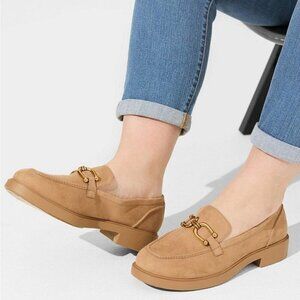 Torrid - 12 WW, Clean Loafer (Wide Width) in Tan Beige​​​​​​